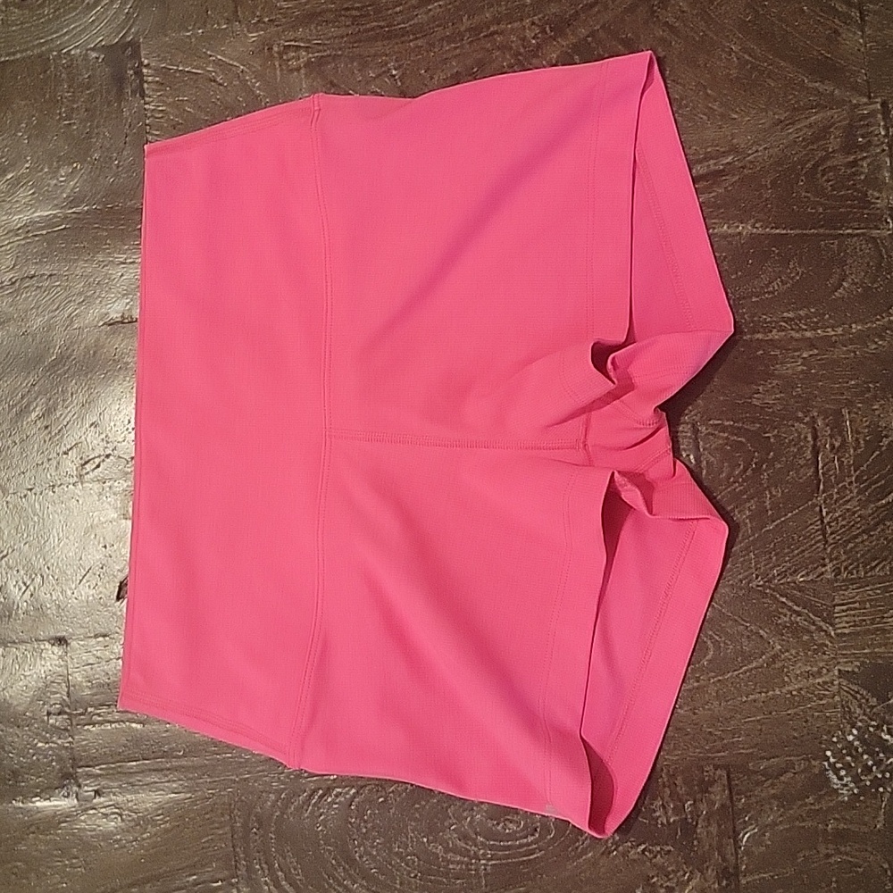 Nobull Ribbed Pink Shorts